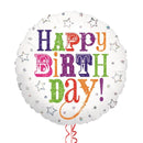 Happy Birthday Super Colours Balloon Bouquet