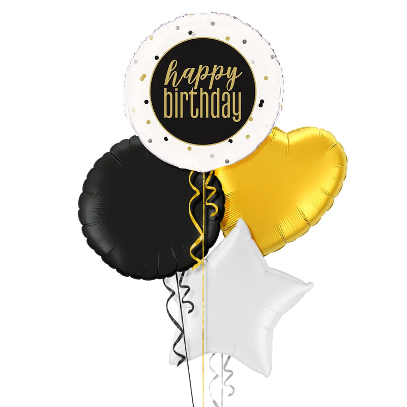 Happy Birthday To You Foil Balloon Bouquet