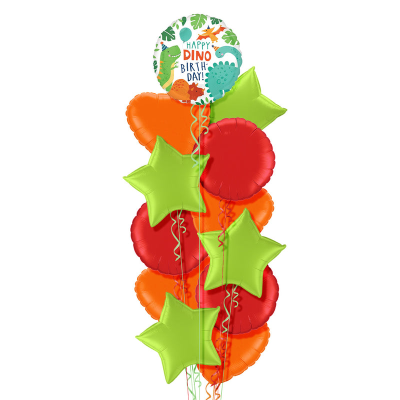 Happy Dino Birthday Balloon Bouquet