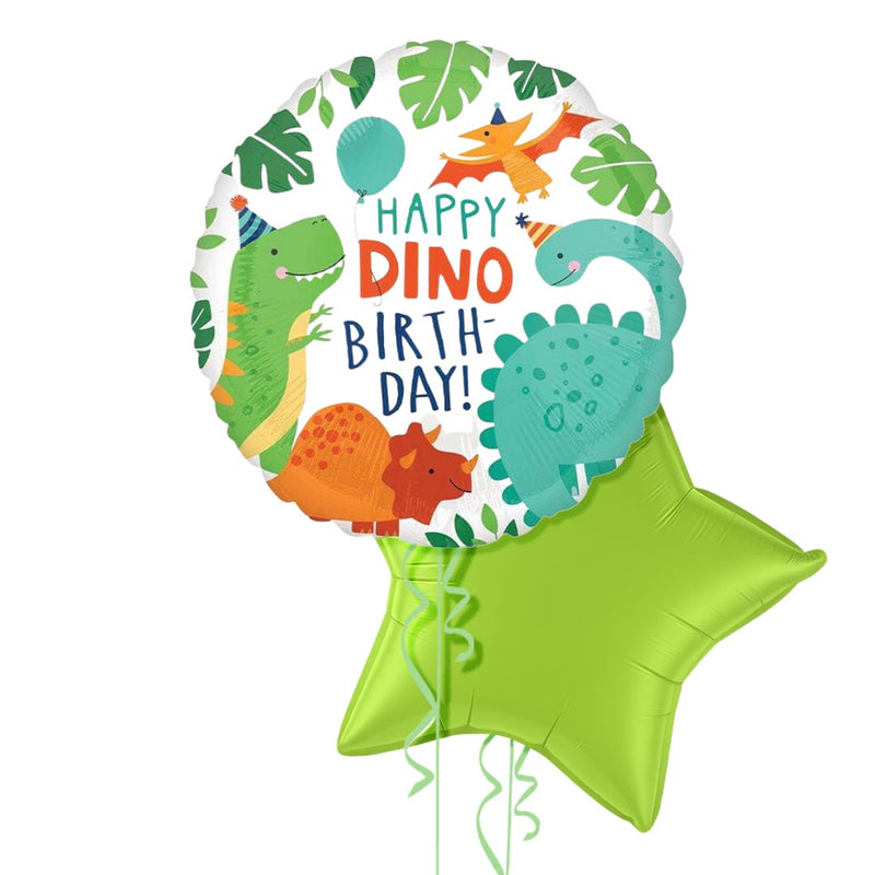 Happy Dino Birthday Balloon Bouquet