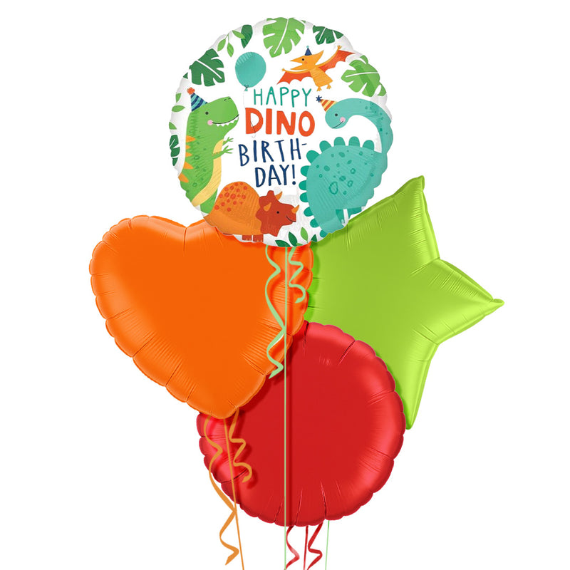 Happy Dino Birthday Balloon Bouquet
