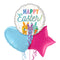 Happy Easter Bunnies Balloon Bouquet