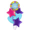 Happy Easter Colourful Eggs Balloon Bouquet