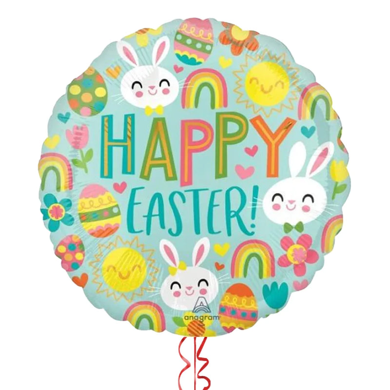 Happy Easter Themed Balloon Bouquet