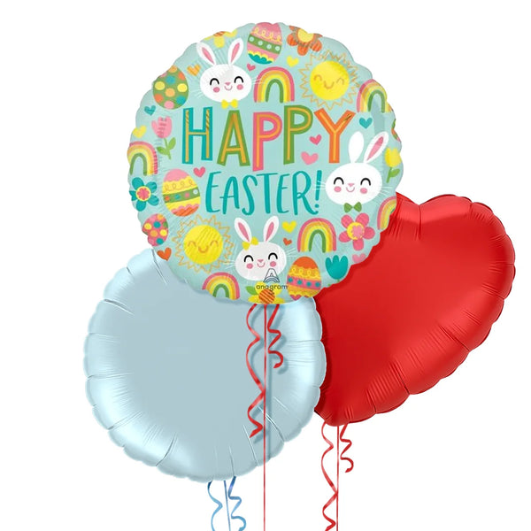 Happy Easter Themed Balloon Bouquet
