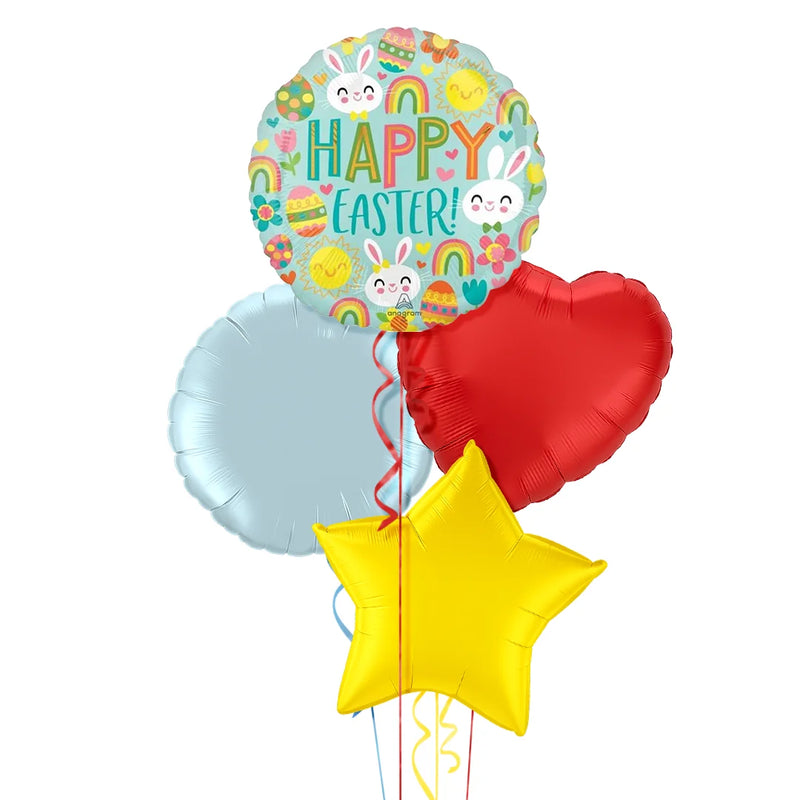 Happy Easter Themed Balloon Bouquet