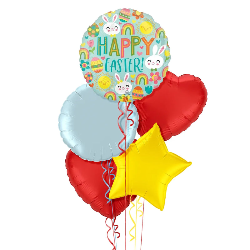 Happy Easter Themed Balloon Bouquet