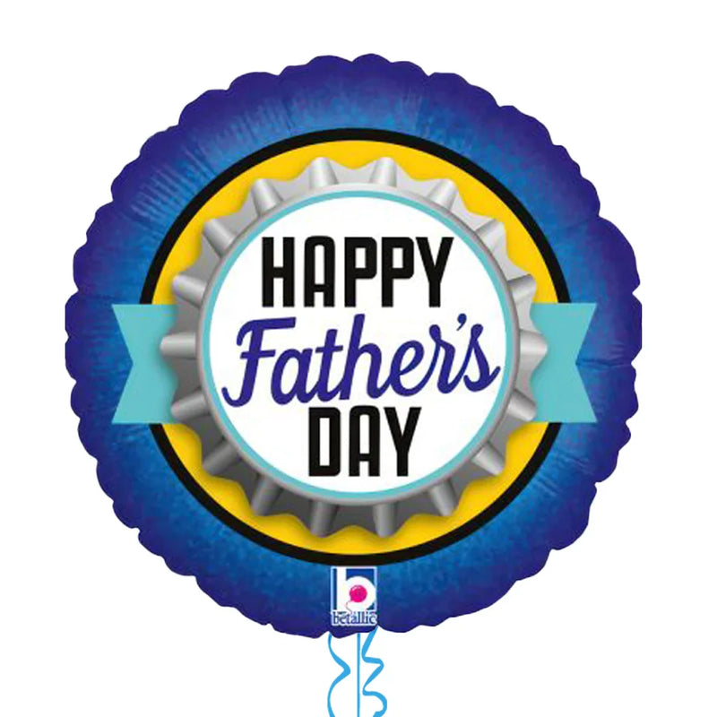 Happy Father's Day Blue Balloon Bouquet
