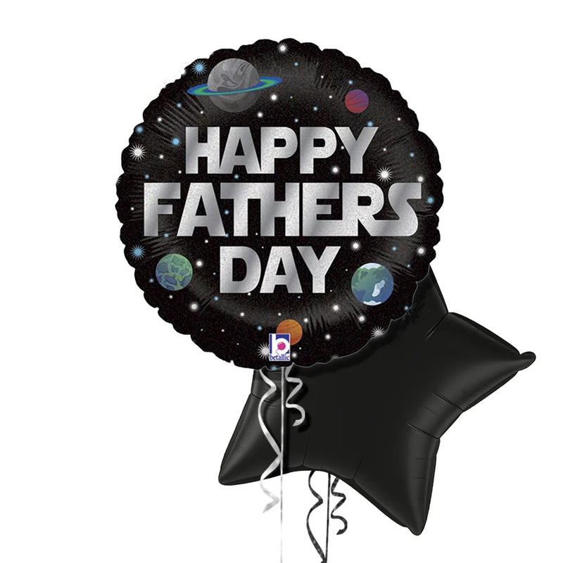 Happy Father's Day Galaxy Balloon Bouquet