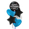 Happy Father's Day Galaxy Balloon Bouquet