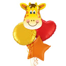 Happy Giraffe Balloon Bouquet
