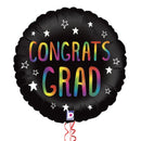 Happy Graduation Colourful Balloon Bouquet