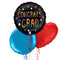 Happy Graduation Colourful Balloon Bouquet