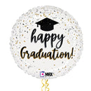 Happy Graduation Confetti Balloon Bouquet