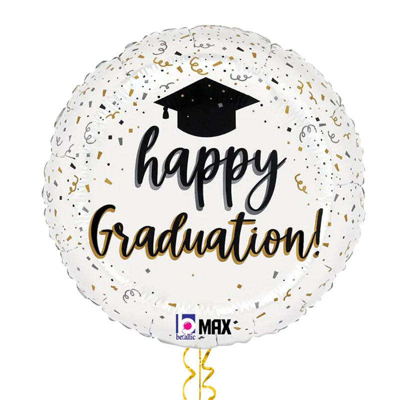 Happy Graduation Confetti Balloon Bouquet