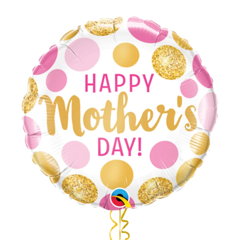 Happy Mother’s Day Pink and Gold Balloon Bouquet