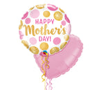 Happy Mother’s Day Pink and Gold Balloon Bouquet