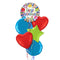 Happy Retirement and Special Messages Balloon Bouquet