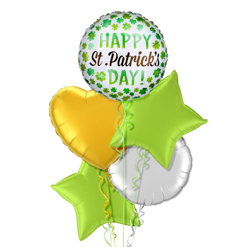 Happy St. Patrick's Day Balloon Bouquet