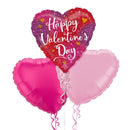 Happy Valentine's Day Balloon Bouquet