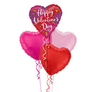 Happy Valentine's Day Balloon Bouquet