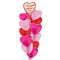 Happy Valentine's Day Marbled Balloon Bouquet