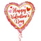 Happy Valentine's Day Marbled Balloon Bouquet