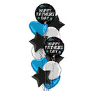 Happy Father's Day Galaxy Balloon Bouquet