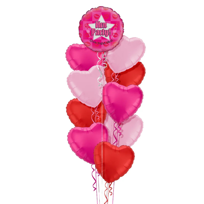 Hen Night Party Foil Balloon Bouquet