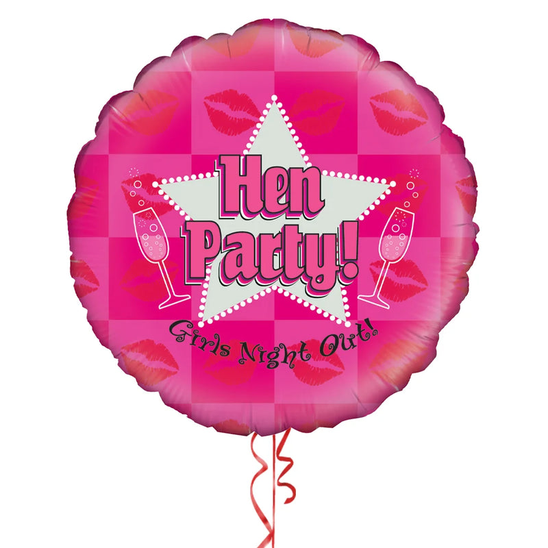 Hen Night Party Foil Balloon Bouquet