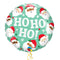 Ho Ho Ho Merry Christmas Santa Balloon Bouquet