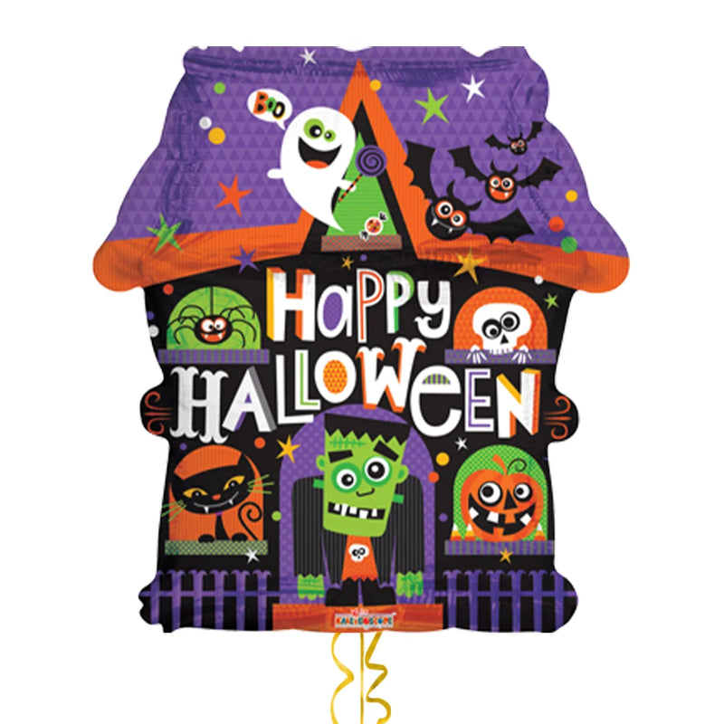 House of Scary Halloween Balloon Bouquet