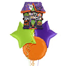 House of Scary Halloween Balloon Bouquet