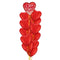 I Love You Confetti Hearts Balloon Bouquet