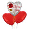 I Love You Rose Balloon Bouquet