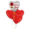 I Love You Rose Balloon Bouquet