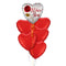 I Love You Rose Balloon Bouquet