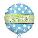 It's a Boy Dots Balloon Bouquet