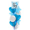It's a Boy Little Feet Balloon Bouquet