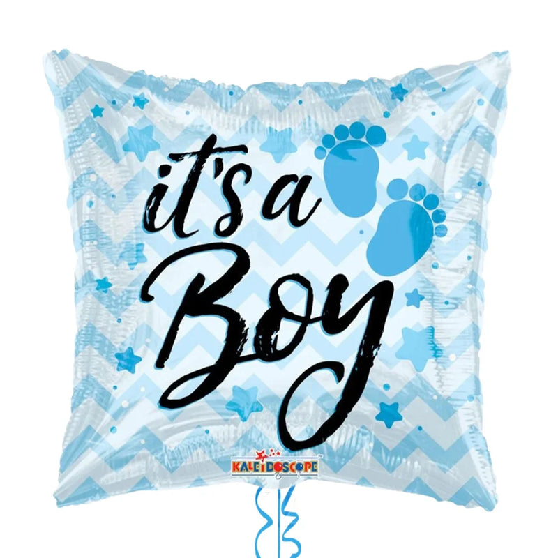 It's a Boy Little Feet Balloon Bouquet