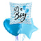 It's a Boy Little Feet Balloon Bouquet