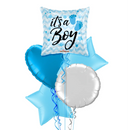 It's a Boy Little Feet Balloon Bouquet