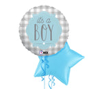 It's a Boy Pattern Balloon Bouquet