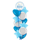 It's a Boy Stars and Moon Balloon Bouquet