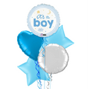 It's a Boy Stars and Moon Balloon Bouquet