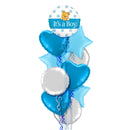 It's a Boy Teddy Bear Balloon Bouquet