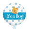 It's a Boy Teddy Bear Balloon Bouquet