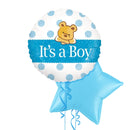 It's a Boy Teddy Bear Balloon Bouquet