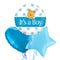 It's a Boy Teddy Bear Balloon Bouquet