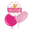 It's a Girl Cute Teddy Balloon Bouquet